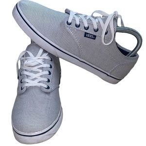 Women's Vans Off the Wall Striped Pinstripe Lace up tb4r C002